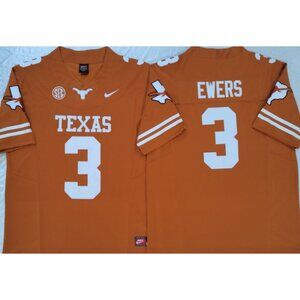 3 Quinn Ewers Orange Stitched Jersey